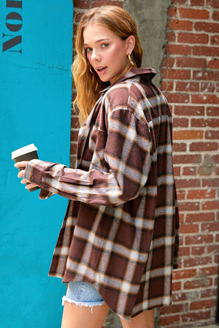 Oversized Plaid Shirt – Your Effortless Style Staple