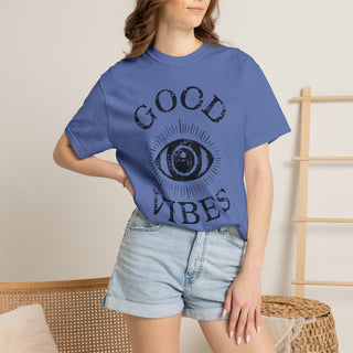 Good Vibes Eye T-Shirt — Vintage Mystic Graphic Tee
