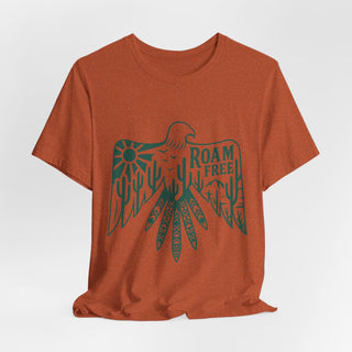 Roam Free Eagle Tee — Desert Adventure Graphic T-Shirt - Fitkitty Culture Athleisure Wear, Yoga Wear &  Women's Clothing