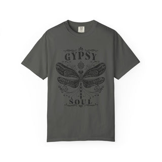 Gypsy Soul Dragonfly T‑Shirt — Boho Vintage Graphic Tee