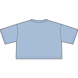 Cropped Tee — "Buck Around" Western Rodeo Graphic