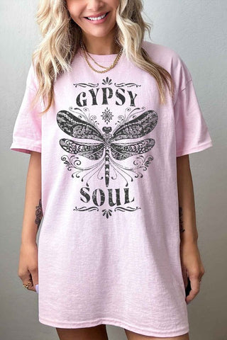 Gypsy Soul Oversized Graphic Tee