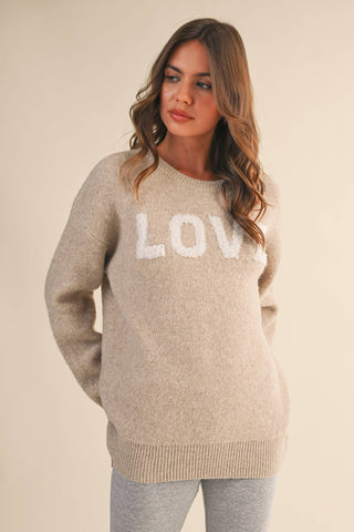 Love Cozy Soft Knit Sweater | Everyday Feminine Essentia