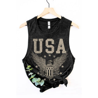 Rise & Roar USA Tank - Fitkitty Culture Athleisure Wear, Yoga Wear &  Women's Clothing