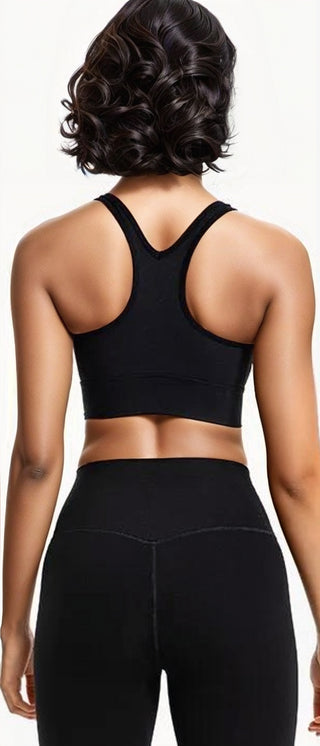 V Neck Brushed Fabric Scrunch Front Yoga Bras, Sports Bra, Fitkitty Culture, Fitkitty Culture