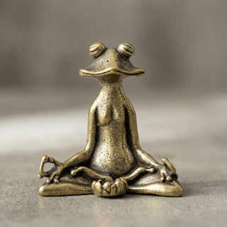 Zen Brass Incense Frog - Fitkitty Culture Athleisure Wear, Yoga Wear &  Women's Clothing
