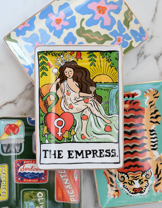 Porcelain Trinket Tray | Empress Tarot — alternate product view 3
