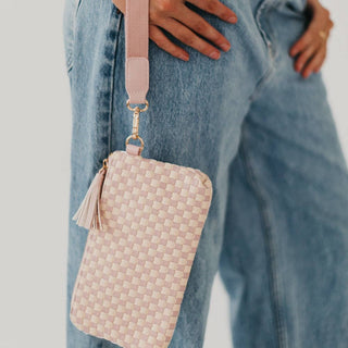 Emma Woven Clutch Wristlet - Fitkitty Culture Athleisure Wear, Yoga Wear &  Women's Clothing