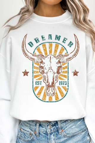 Dreamer Western Wild West Oversized Sweatshirt