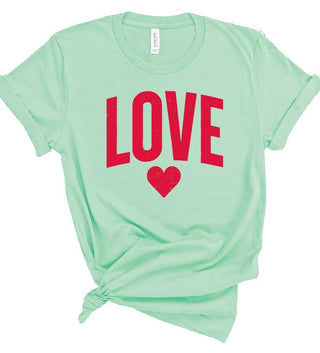 Love Heart Graphic Tee