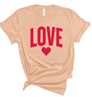 Love Heart Graphic Tee