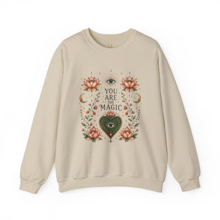 You Are the Magic Mystical Lotus Crewneck Sweatshirt