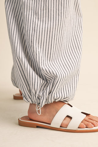 Beach Stripe Balloon Pants - Fitkitty Culture Athleisure Wear, Yoga Wear &  Women's Clothing