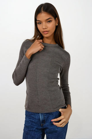 The Haven Merino Rib Pullover