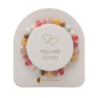 You Are Loved Statement Bracelet