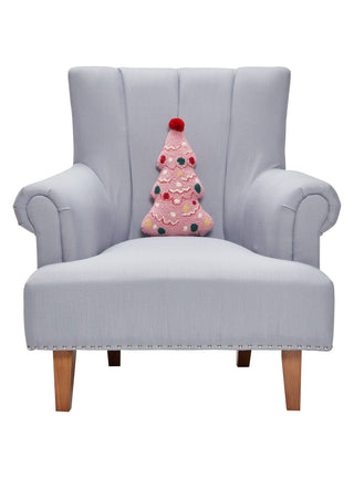 Shaped Holiday Tree w/Pom Hook Pillow - Fitkitty Culture Athleisure Wear, Yoga Wear &  Women's Clothing