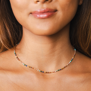 Gold Master Healer Healing 2mm Necklace