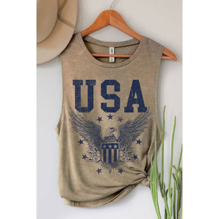 Rise & Roar USA Tank - Fitkitty Culture Athleisure Wear, Yoga Wear &  Women's Clothing