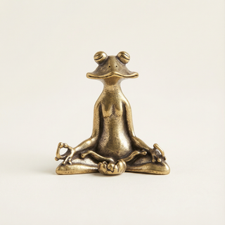 Zen Brass Incense Frog - Fitkitty Culture Athleisure Wear, Yoga Wear &  Women's Clothing
