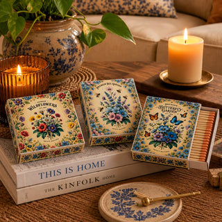 Wildflower Garden Decorative Matchbox