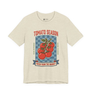 Tomato Season Tee | Vintage Food Graphics, Market Produce T-Shirt