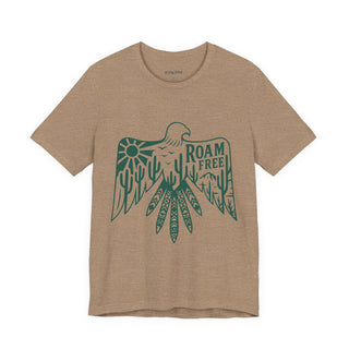Roam Free Eagle Tee — Desert Adventure Graphic T-Shirt - Fitkitty Culture Athleisure Wear, Yoga Wear &  Women's Clothing