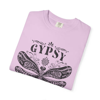 Gypsy Soul Dragonfly T‑Shirt — Boho Vintage Graphic Tee