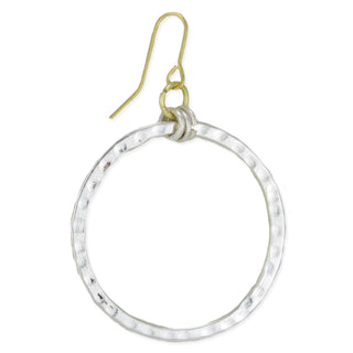 Simple Circle Textured Circle Earrings - Fitkitty Culture Athleisure Wear, Yoga Wear &  Women's Clothing