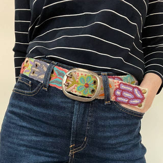 Wildflower Wanderer Embroidered Belt