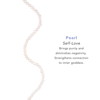 Self Love Pearl 4mm Healing Bracelet