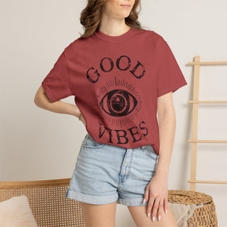 Good Vibes Eye T-Shirt — Vintage Mystic Graphic Tee