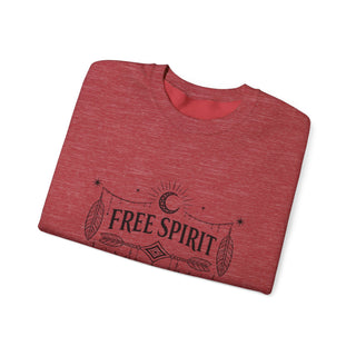 Free Spirit Dreamcatcher Crewneck Sweatshirt - Fitkitty Culture Athleisure Wear, Yoga Wear &  Women's Clothing