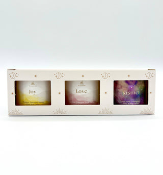 Mini Intention Votive Scented Candle Gift Set - Joy - Fitkitty Culture Athleisure Wear, Yoga Wear &  Women's Clothing