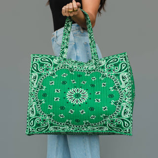 Green Bandana Weekend Tote – featured product view