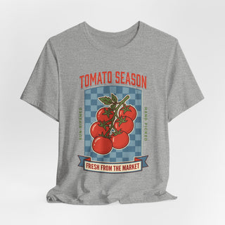 Tomato Season Tee | Vintage Food Graphics, Market Produce T-Shirt