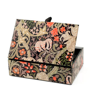 Golden Lily Keepsake Box