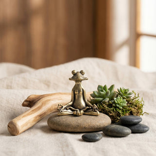 Zen Brass Incense Frog - Fitkitty Culture Athleisure Wear, Yoga Wear &  Women's Clothing