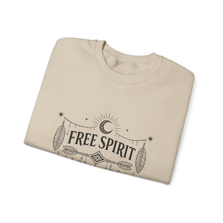 Free Spirit Dreamcatcher Crewneck Sweatshirt - Fitkitty Culture Athleisure Wear, Yoga Wear &  Women's Clothing