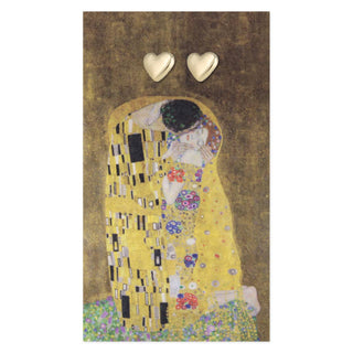 The Kiss Fine Art Gold Heart Earrings - Fitkitty Culture Athleisure Wear, Yoga Wear &  Women's Clothing