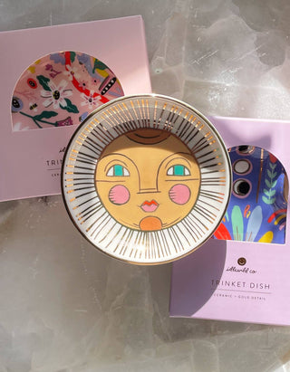 Porcelain Trinket Dish | Sun — alternate product view 3
