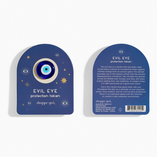 Evil Eye Glass Protection Token