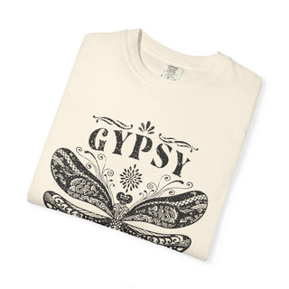 Gypsy Soul Dragonfly T‑Shirt — Boho Vintage Graphic Tee