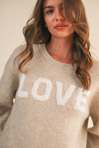 Love Cozy Soft Knit Sweater | Everyday Feminine Essentia