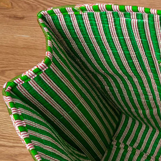 Quilted Tote with Feline Designs