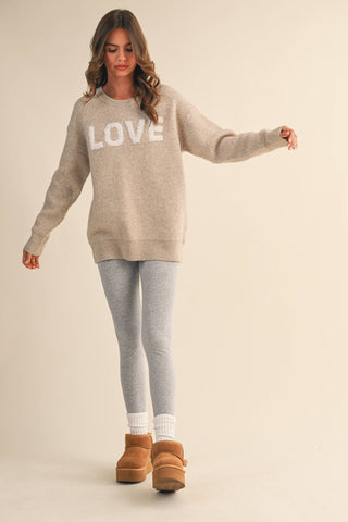 Love Cozy Soft Knit Sweater | Everyday Feminine Essentia
