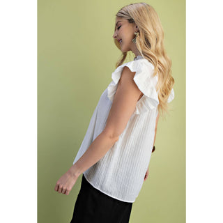 The Breezy Babe V-Neck Top