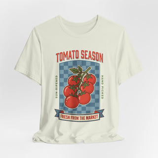 Tomato Season Tee | Vintage Food Graphics, Market Produce T-Shirt
