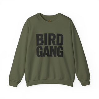 Bird Gang Crewneck Sweatshirt — Bold Graphic Pullover for Bird Lovers