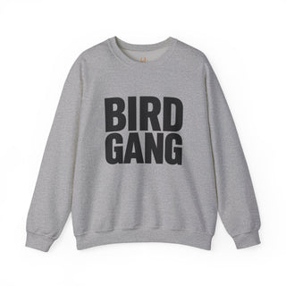 Bird Gang Crewneck Sweatshirt — Bold Graphic Pullover for Bird Lovers