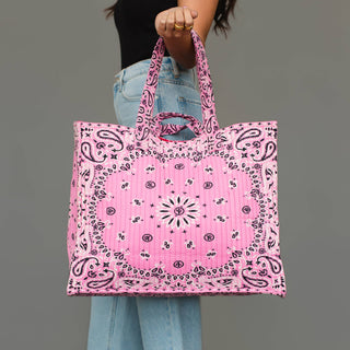 Pink Bandana Weekend Tote – featured product view